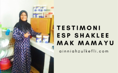Testimoni ESP Shaklee Seorang Mak